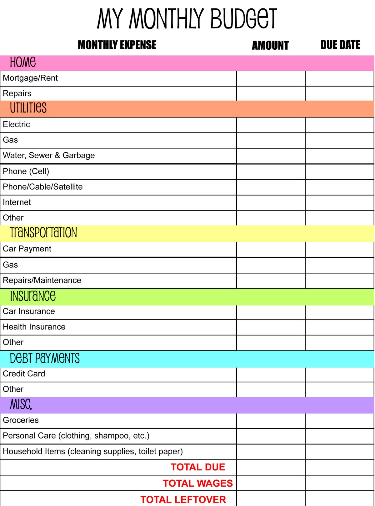 Budgetdsheet Collections Excel Budgeting Template 50 30 20 Budget 