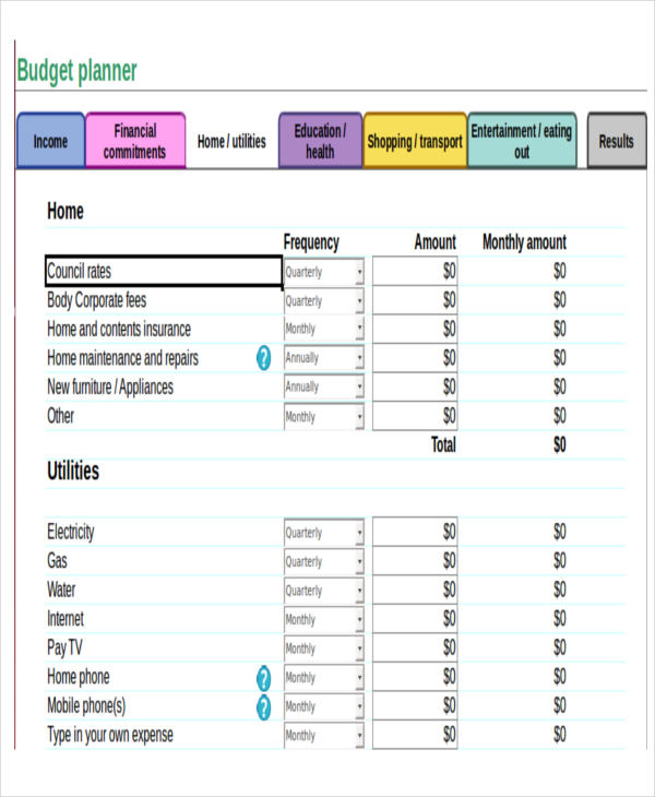 Create A Budget Spreadsheet For Annual Expense Report Template 