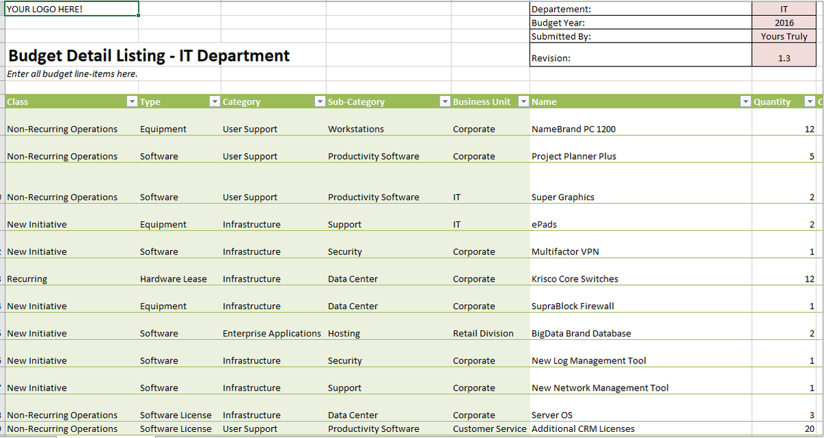 7 Excel templates to help manage your budget   TechRepublic