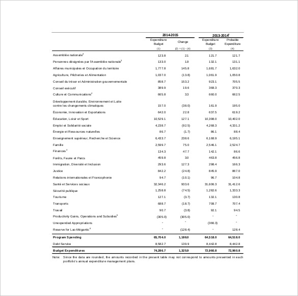 10+ Capital Expenditure Budget Templates   Word, PDF, Excel 