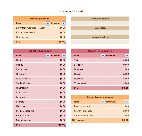 33+ Budget Templates   Word, Excel, PDF | Free & Premium Templates