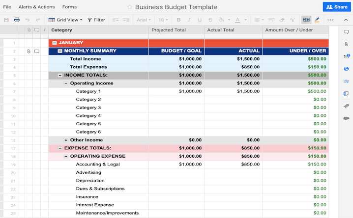 Free Budget Templates in Excel for Any Use