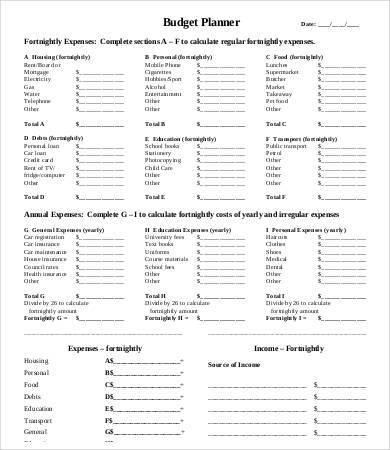free fortnightly budget planner template printable budget planner free fortnightly budget planner template printable budget planner