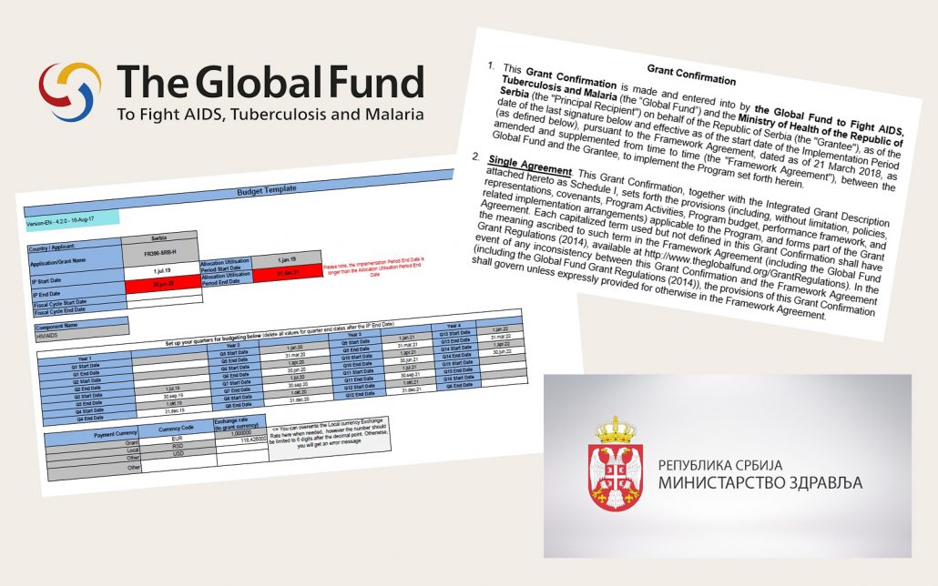 Serbia completed project application to the Global Fund – Drug 