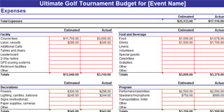 Golf Tournament Planning for Fundraising Tournaments 