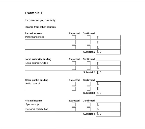 10+ Expenditure Budget Template   Docs, Excel, PDF | Free 