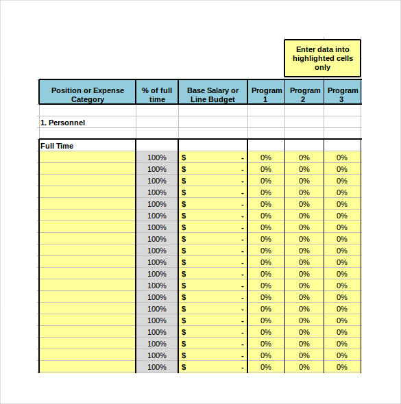 IT Budget Template   8+ Free Word, Excel, PDF Documents Download 