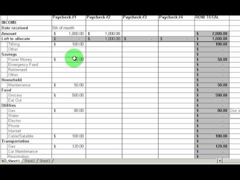 Using Excel to Create Master Budgets   The LEAN Accountants