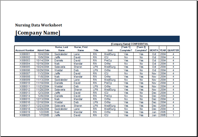 Nursing Home Budget Spreadsheet Excel Spreadsheet Google 