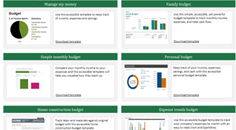 Get accessible templates for Office   Office 365