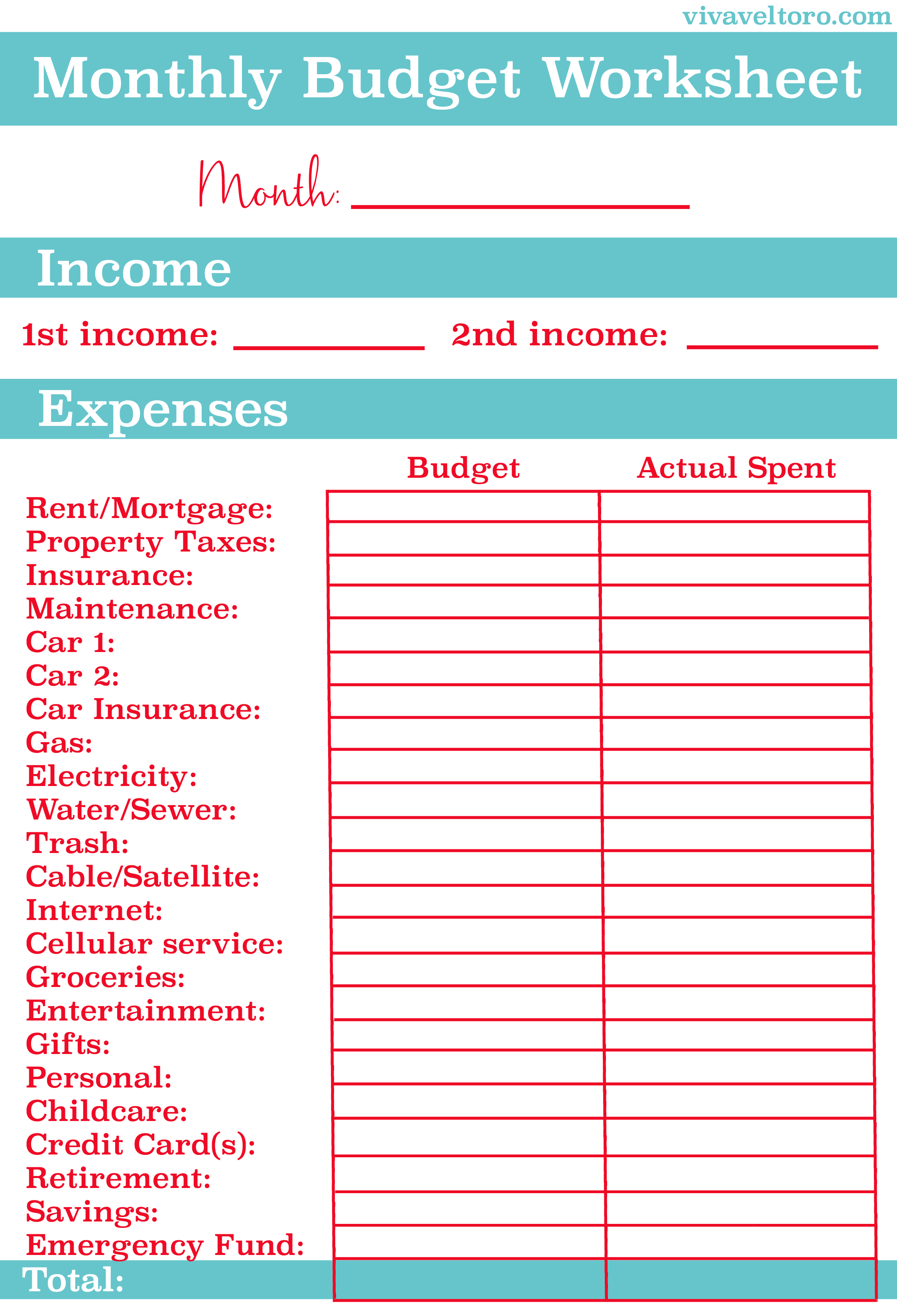 Family Budget Template Nursing Home Spreadsheet As Online House 