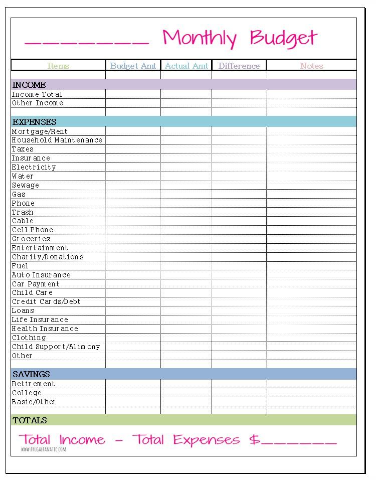 10 Budget Templates That Will Help You Stop Stressing About Money