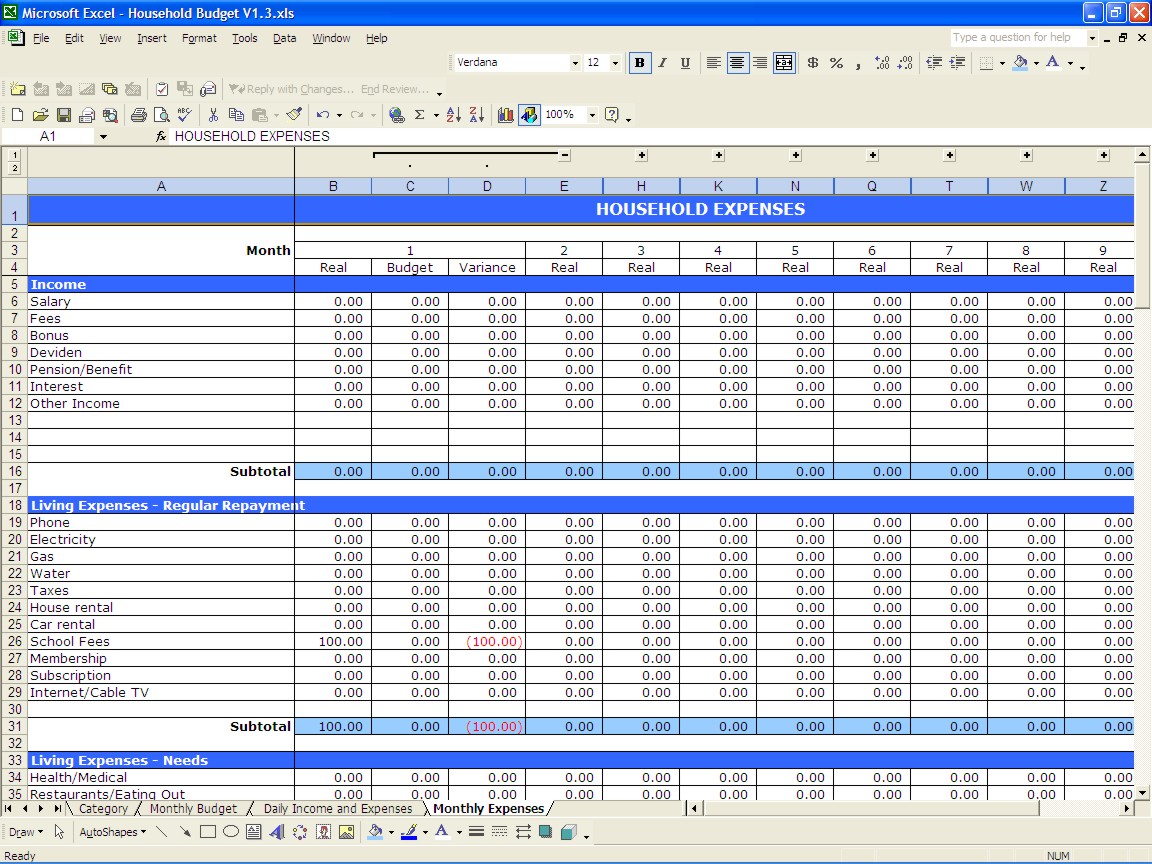 008 Plan Templates Sample Budget Template Excel 20sample Wedding 