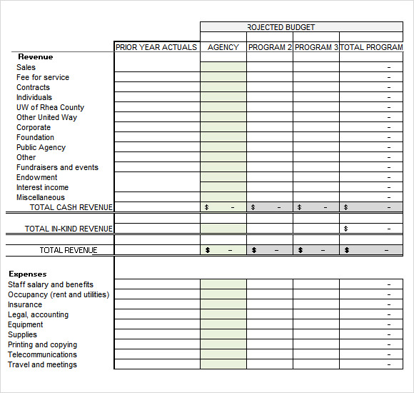 Sample Budget Template Excel from hairfad.com