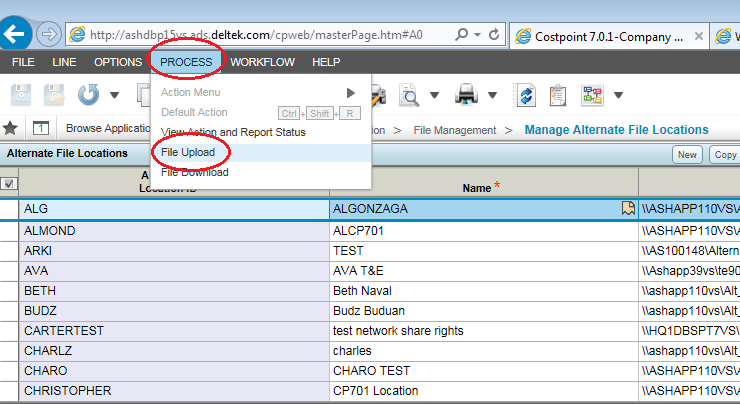 Loading Security and Budget Templates