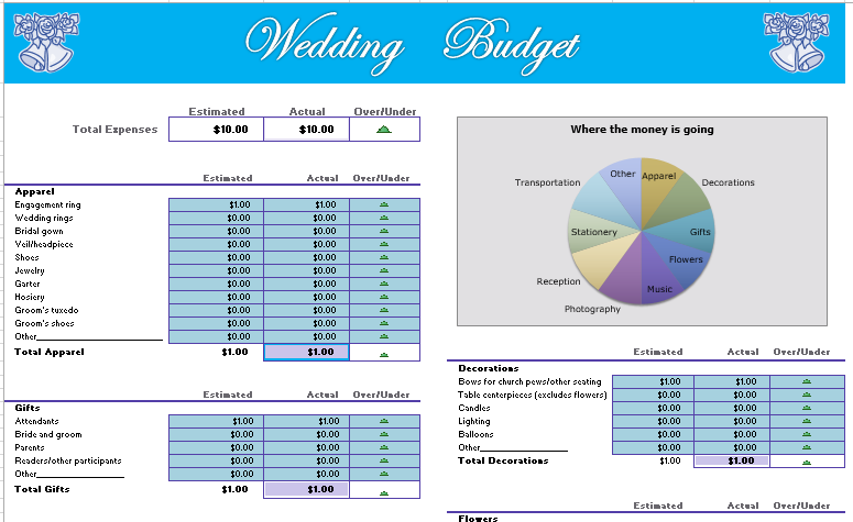 wedding budget calculator template | Budget Templates | Wedding wedding budget calculator template | Budget Templates | Wedding