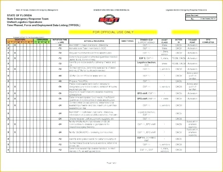 activity budget template