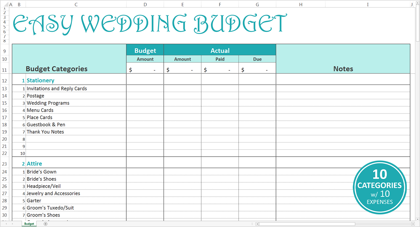 Personal Budget Calculator Excel Template Adsheet Uk Nz Wedding 