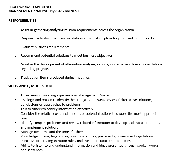 10+ Marketing Analyst Resume | Template Creator