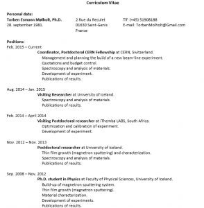 10 Summer Job Resume Template - Sample Summer Job Resume 294x300 